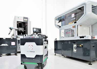 ANCA‘s first working demonstration of AIMS integrated manufacturing debuted at GrindingHub in German