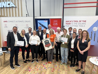 EMUGE-FRANKEN takes home top honours in ANCA’s prestigious Tool of the Year 2023 at EMO Hannover
