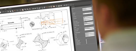 ToolDraft - the ultimate drafting package for cutting tools