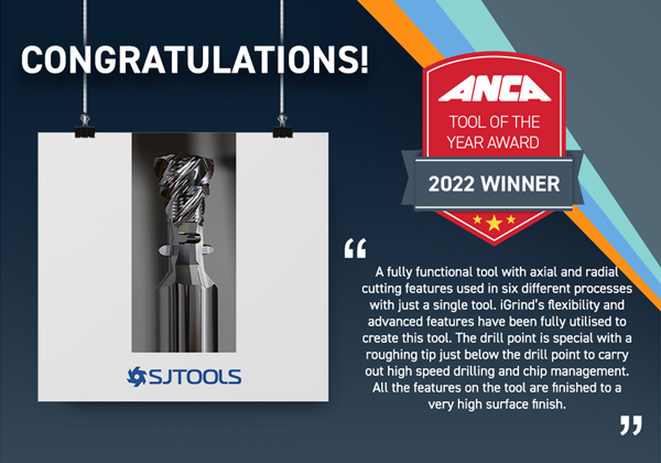 Aucun outil n'est simple - Le fabricant mexicain d'outils de coupe SJ Tools  a remporté le prix #ANC - ANCA - CNC Machines